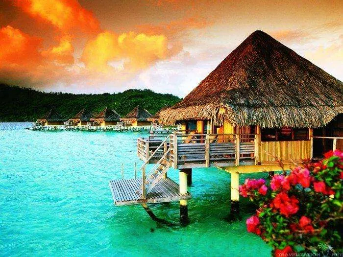 1153 honeymoon couple beach