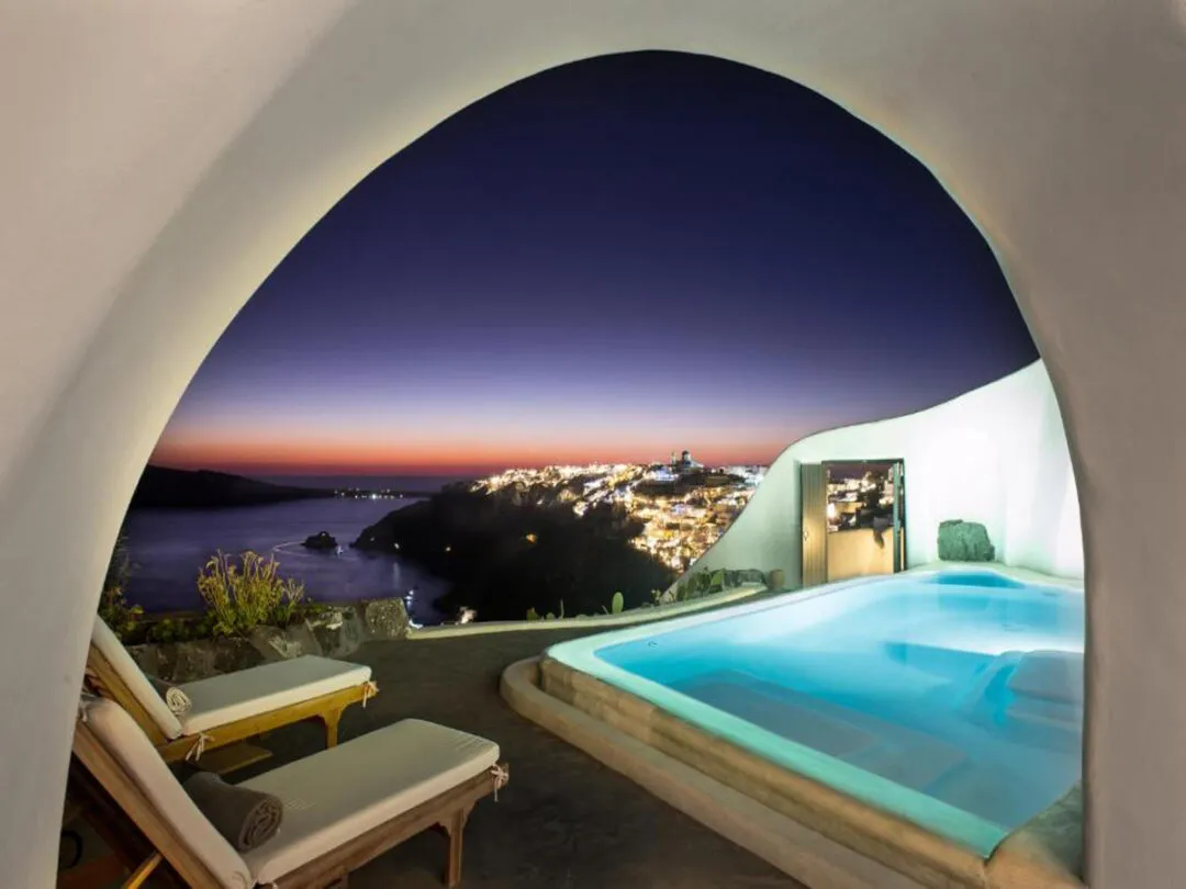 1237 mykonos hotel pool