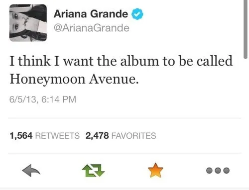 1338 ariana grande music video