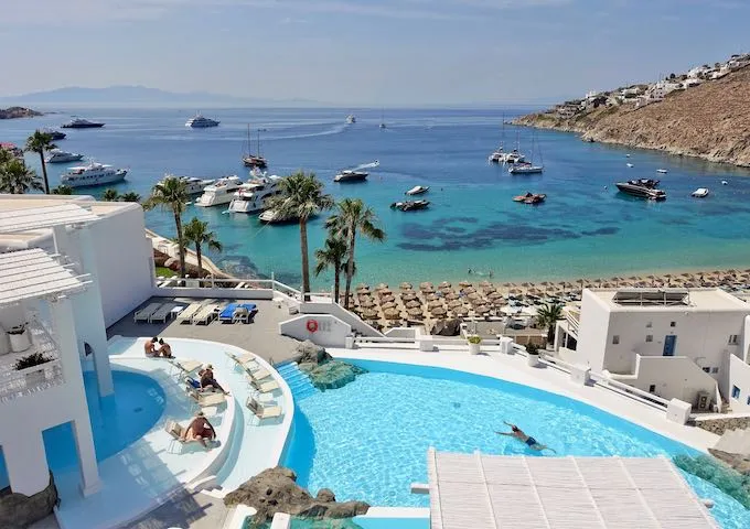 1361 mykonos honeymoon sunset